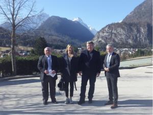 Utrinki obiska ministra za infrastrukturo dr. Petra Gašperšiča 2